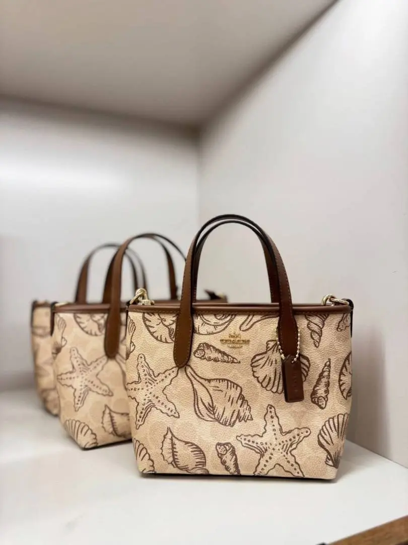 Coach City Tote Mini ShellEdition With OriginalBox DustCover Highend - Image 3