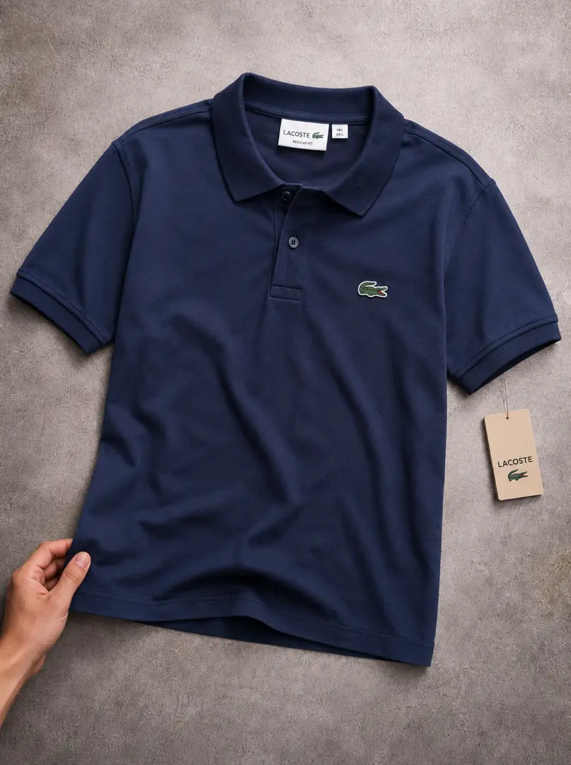 No Return Lacost Premium Navy Polo Tshirt