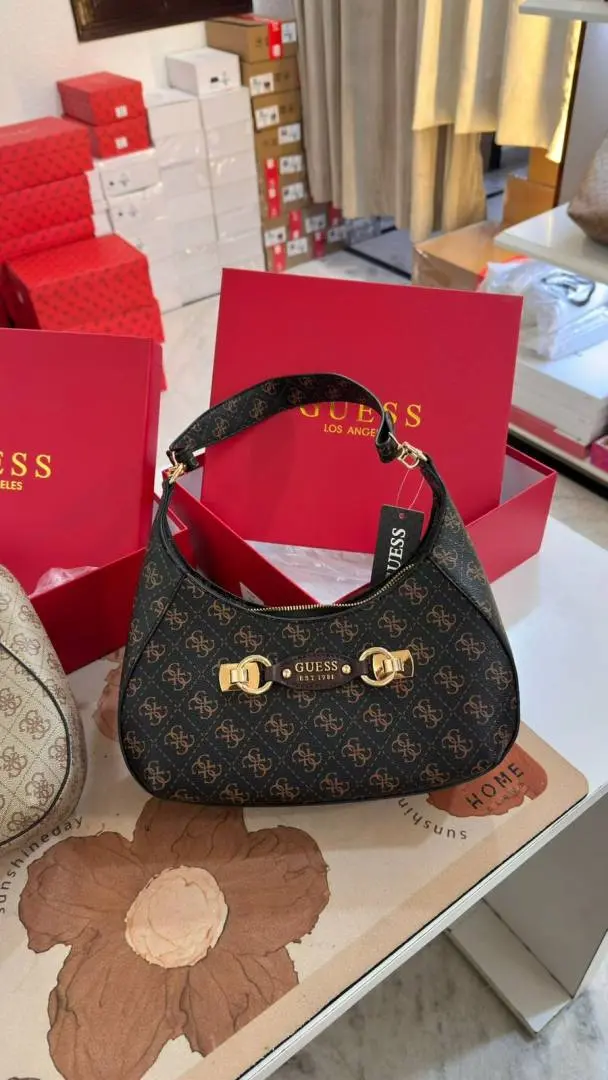 Guess Hobo Shoulder Bag With Original Box & DustCover