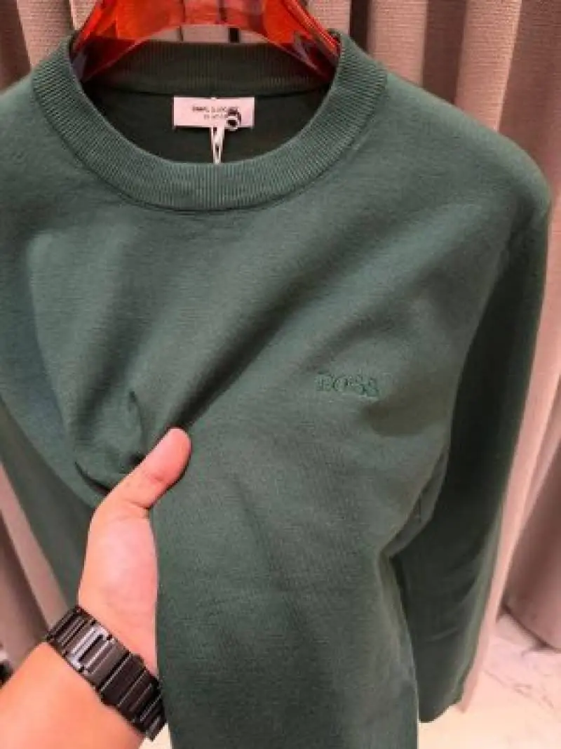 BOSS IMPORTED STORE ARTICLE SWEATER GREEN - Image 3