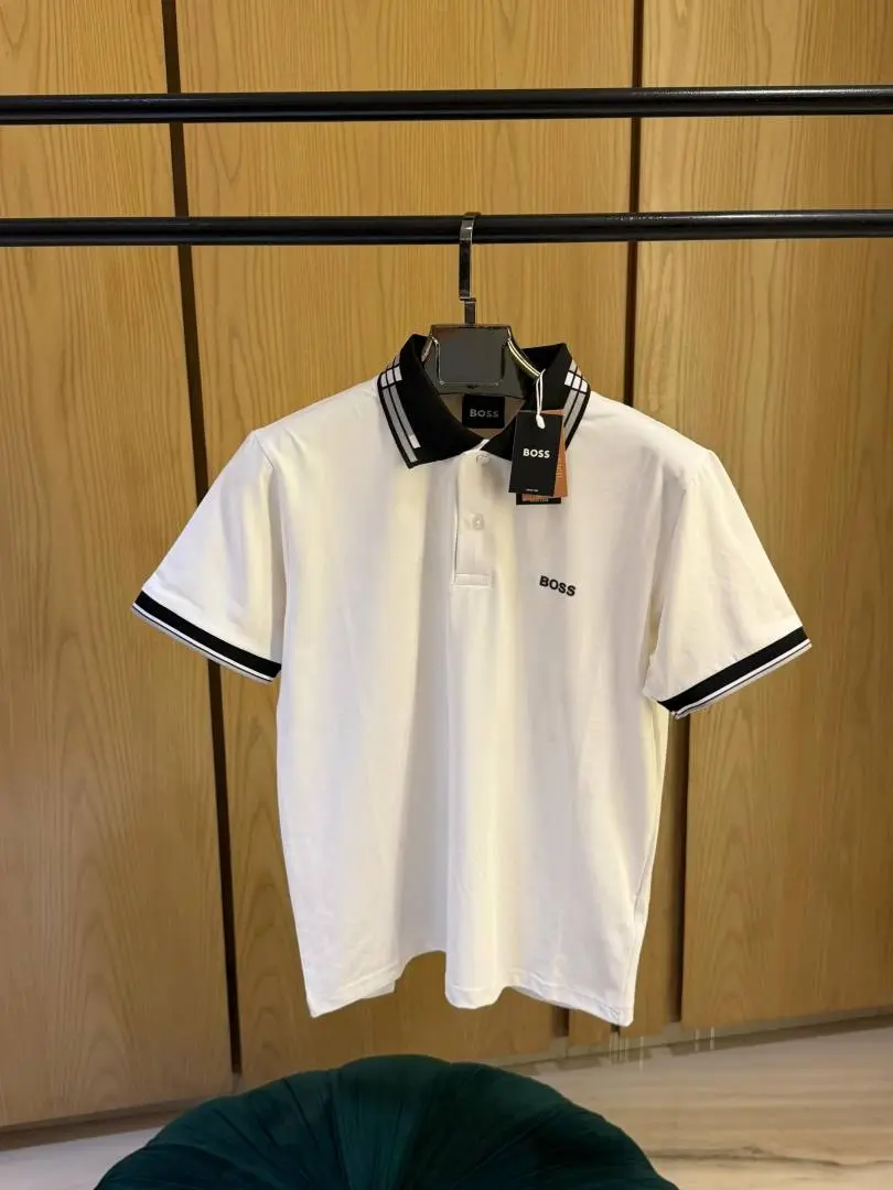 Hugo BOSxS IMPORTED STORE ARTICLE POLO T-SHIRTx - Image 2