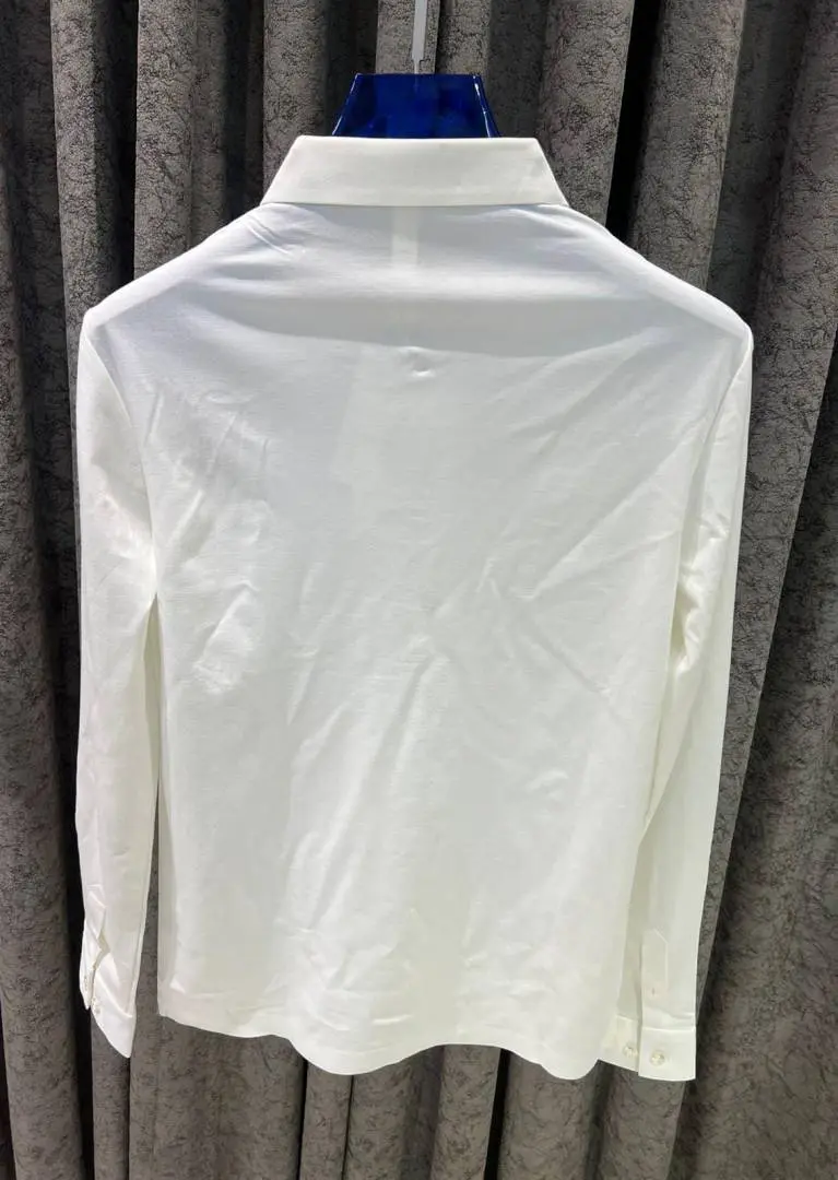 LORO PIANA IMPORTED STORE ARTICLE FULL SLEEVES POLO T-SHIRT - Image 3