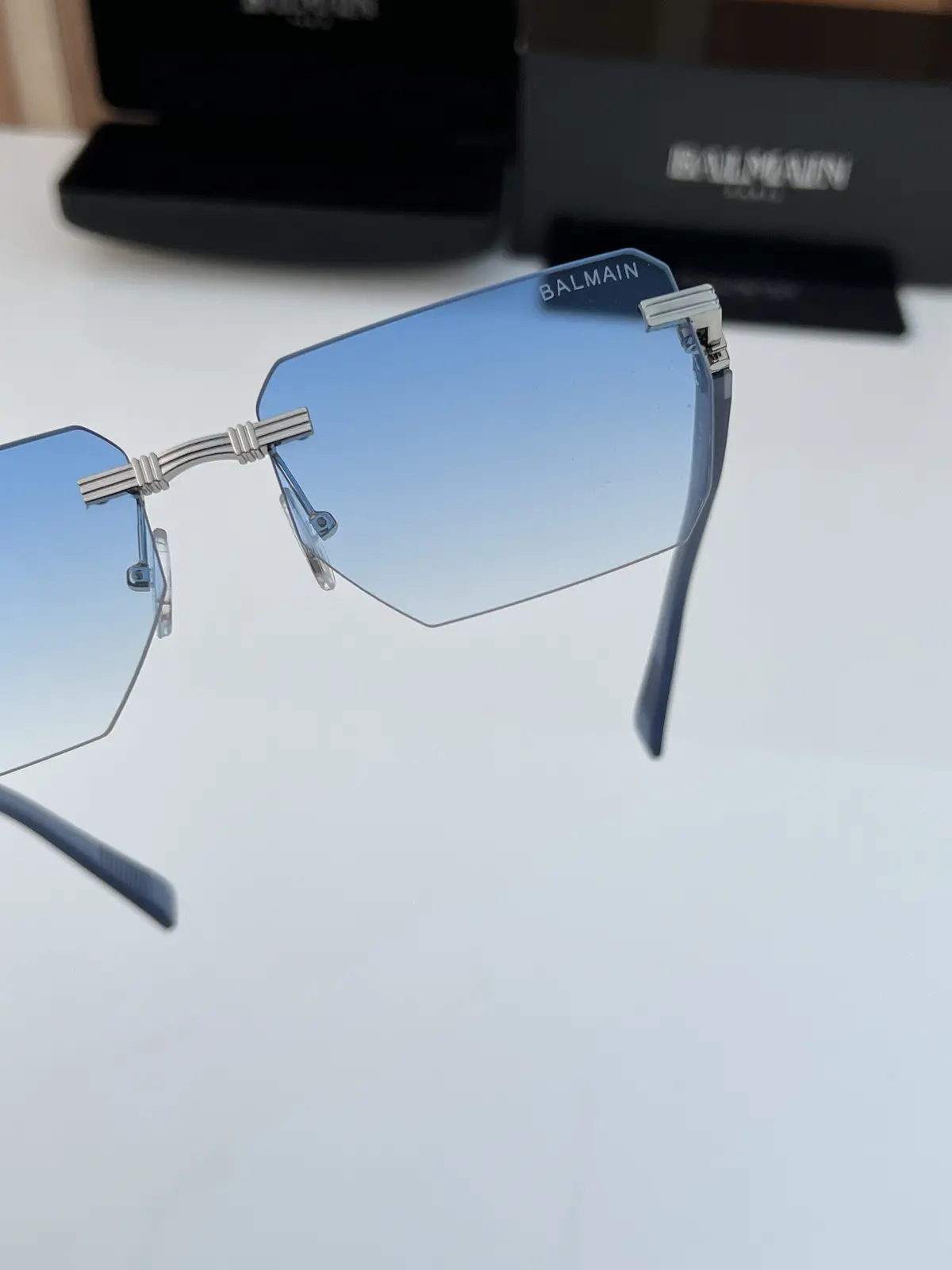 Balmain 98201 silver blue - Image 5