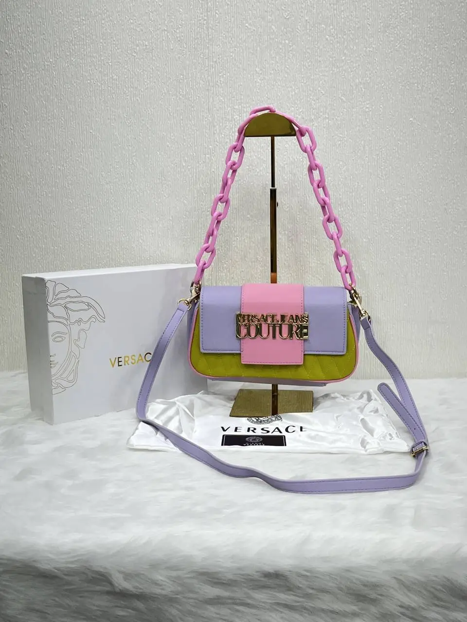 Versace Jeans Couture Sling Shoulder Bag With Original Box - Image 2