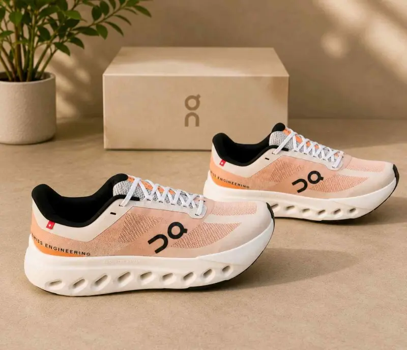 On Cloudsurfer Next Tangerine Ivory 6069 - Image 4