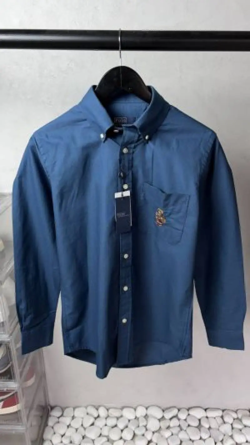 Ralph lauren premium bear logo shirt 1259 - Image 2
