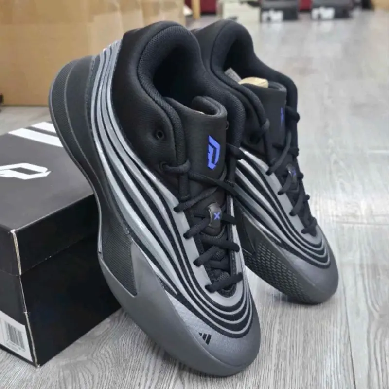 Adidas Dame X core black iron Metallic332 - Image 2