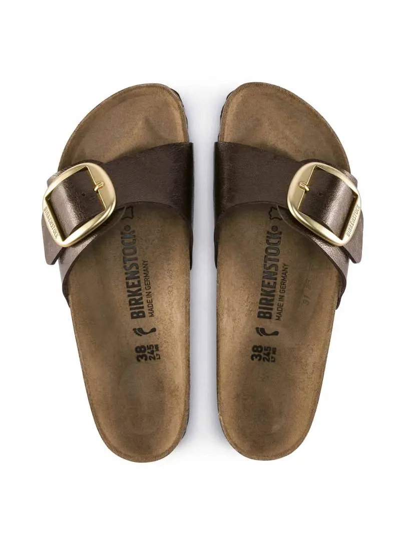 Birkenstock Madrid Big Buckle Brown Womens - Image 3