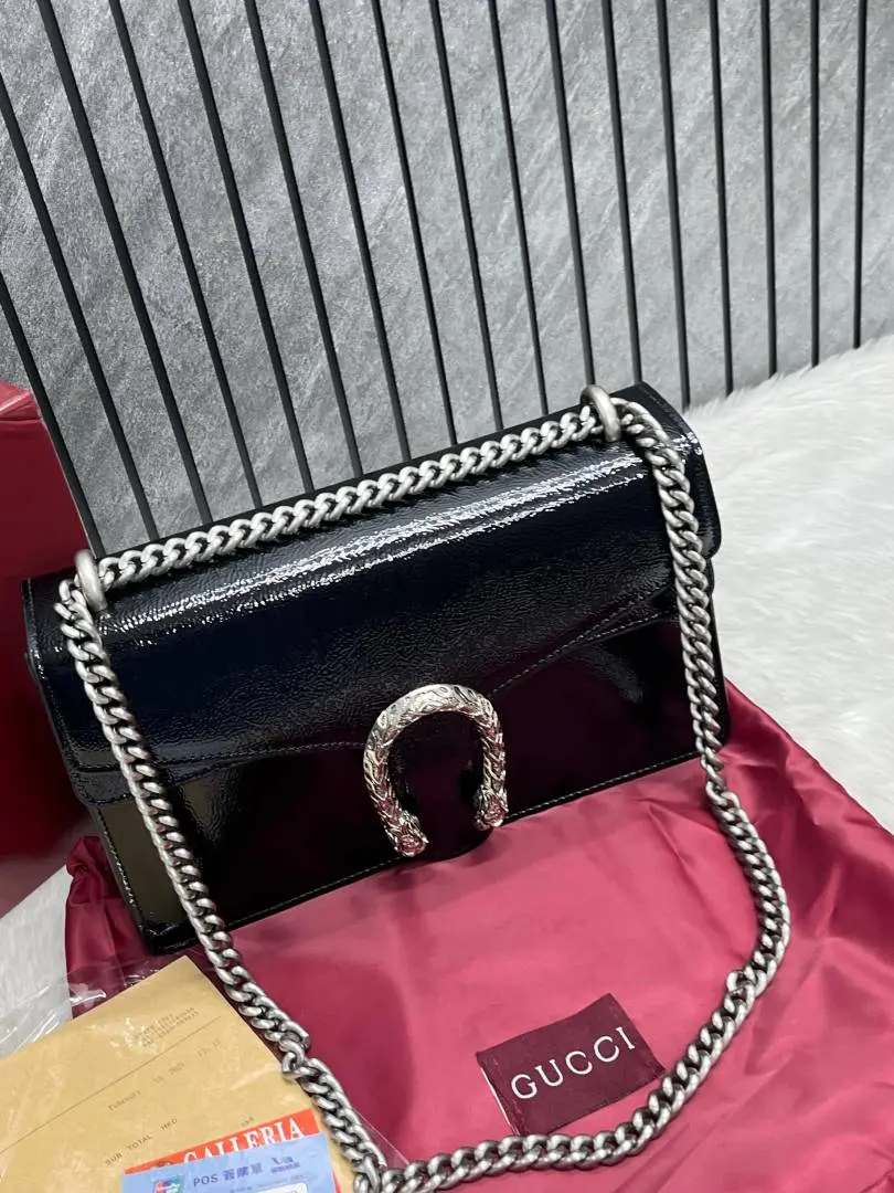 Gucci Dionysus Large Patent Leather Premium Withbox DustCover - Image 2