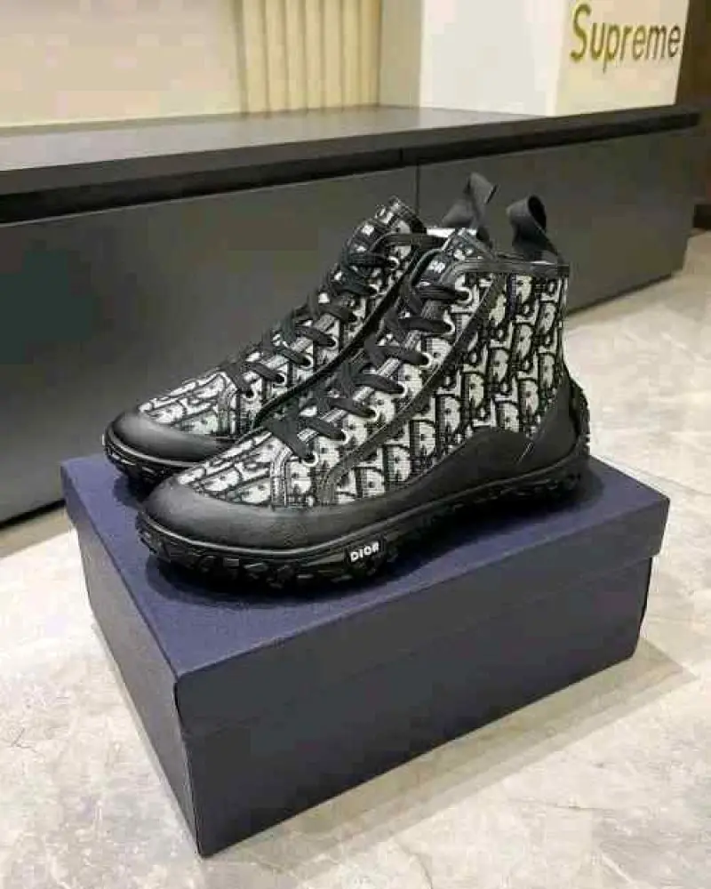 Dior B28 High Black Beige - Image 3