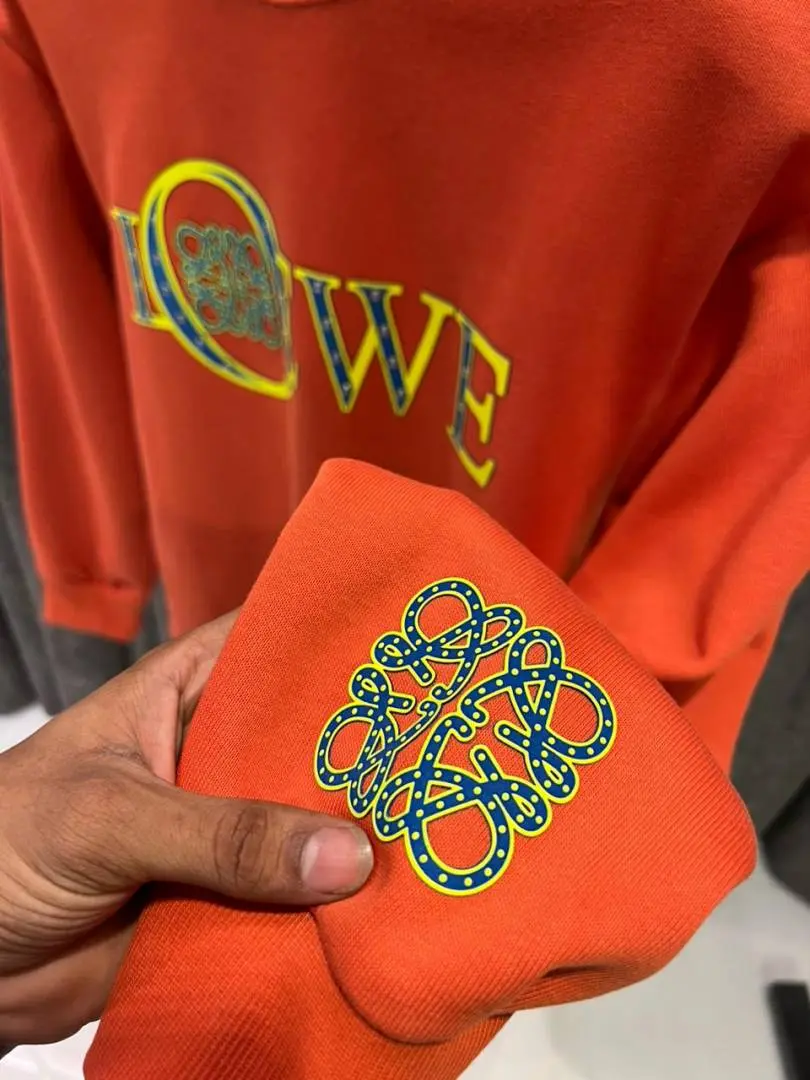 Loewe IMPORTED SWEATSHIRT STORE ARTICLE ORANGE - Image 2