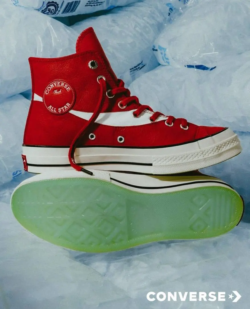 Converse CHUCK 70 COCA COLA RACING RED LEATHER - Image 2