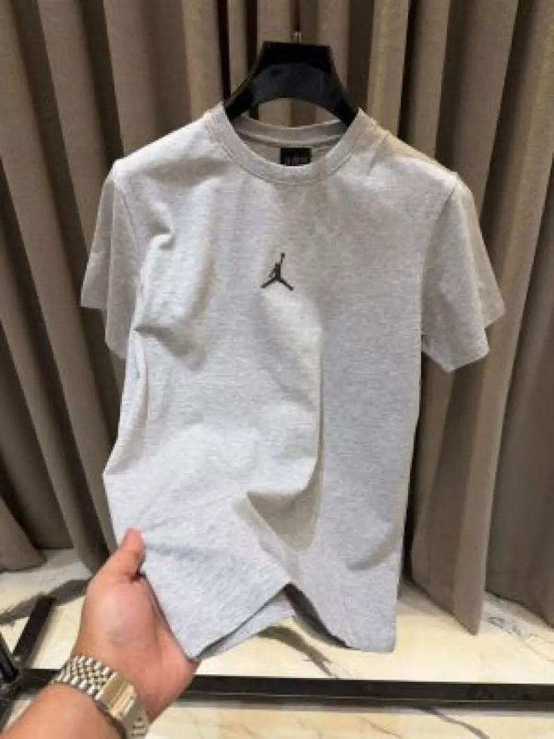 Jordan impoted primium T-shirt Gray - Image 2