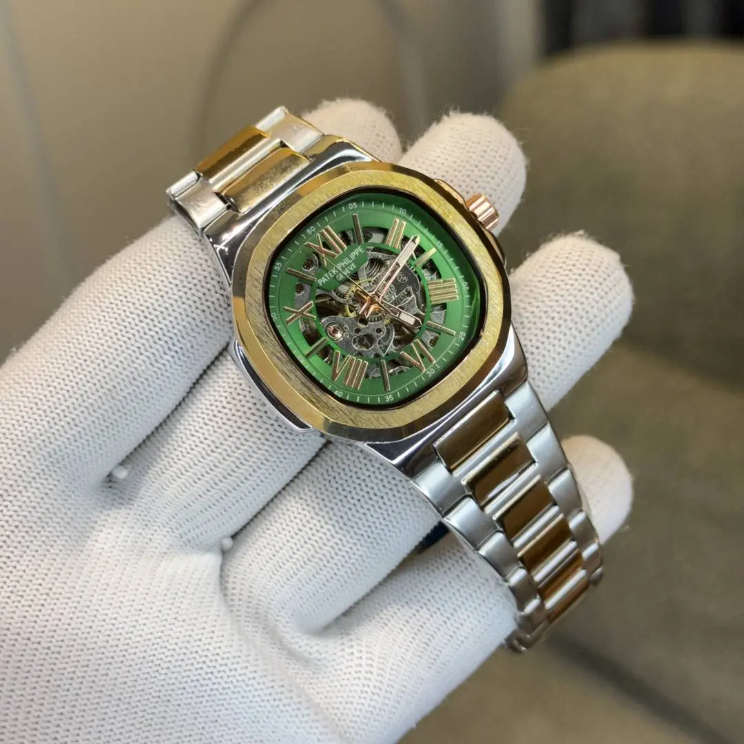 Patek Philipe Automatic TwoToneGreen 055 - Image 2