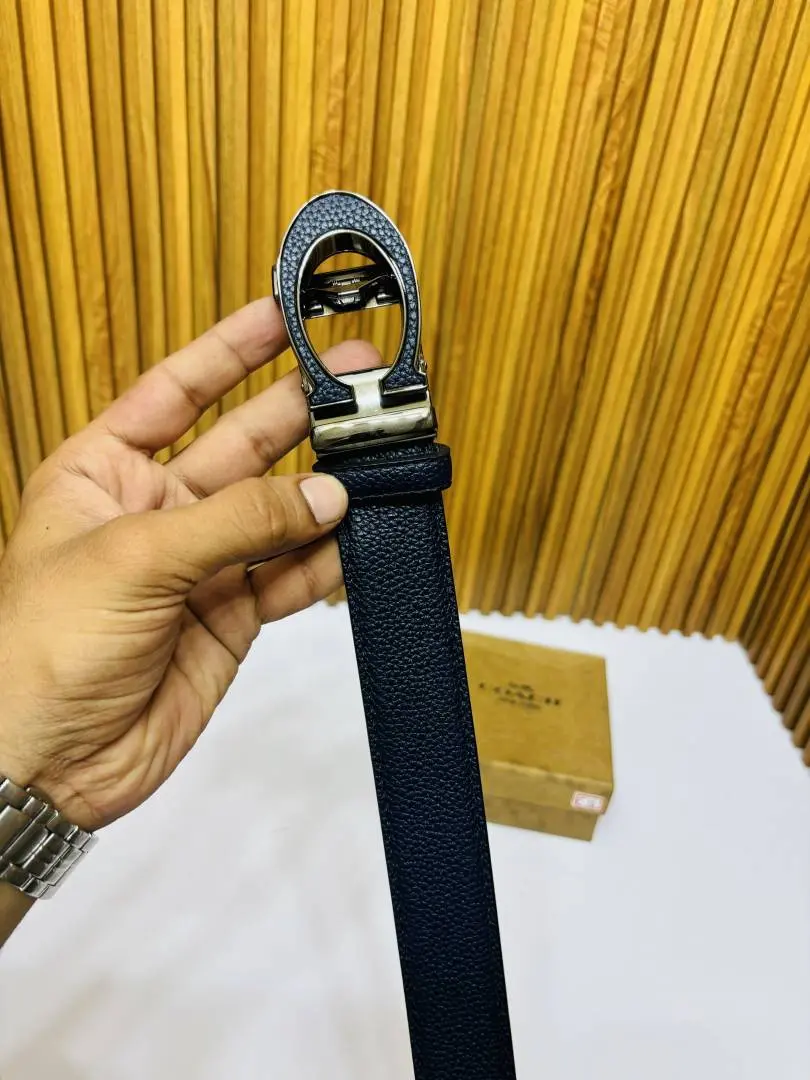 16 Coach BLUE PREMIUM QUALITY AUTOMATIC LOCK BELT - Image 2