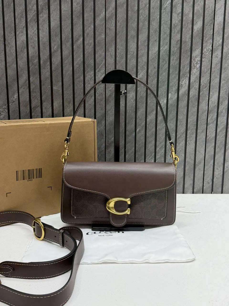 Coach Tabby 26 Highend Quality Maple Mono With Original Box & DustCover With Branding inside the flap 11 Highend - Image 2