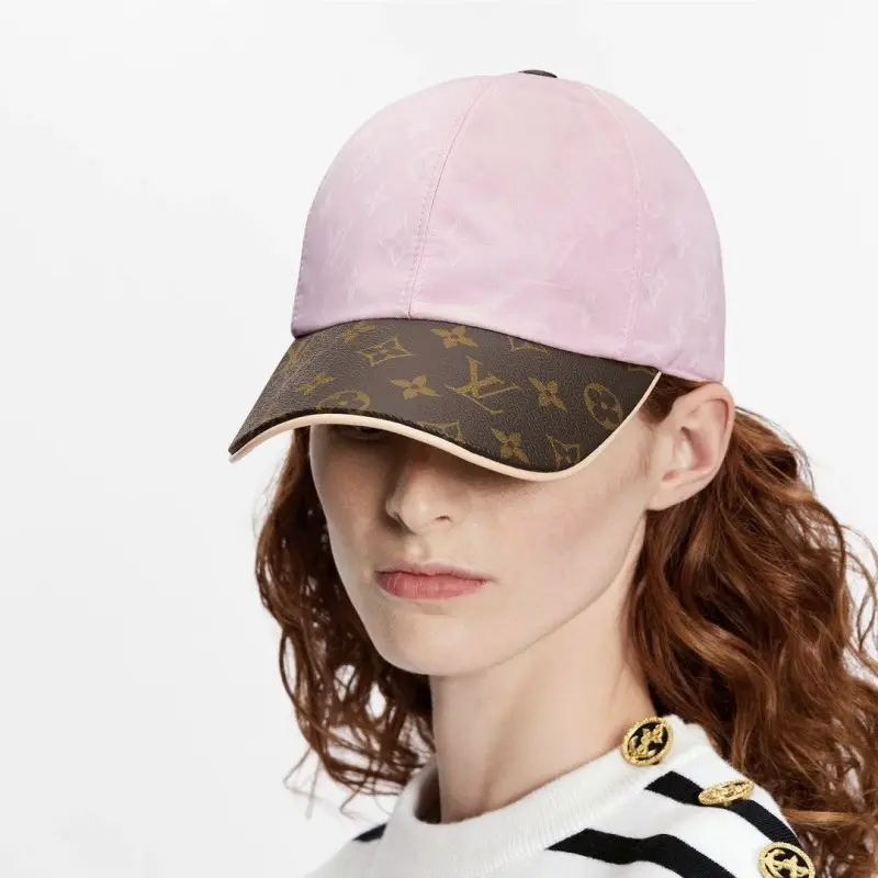 Louis Vuitton Get Ready Cap Pink Premium Unisex Cap With Safety Box - Image 5