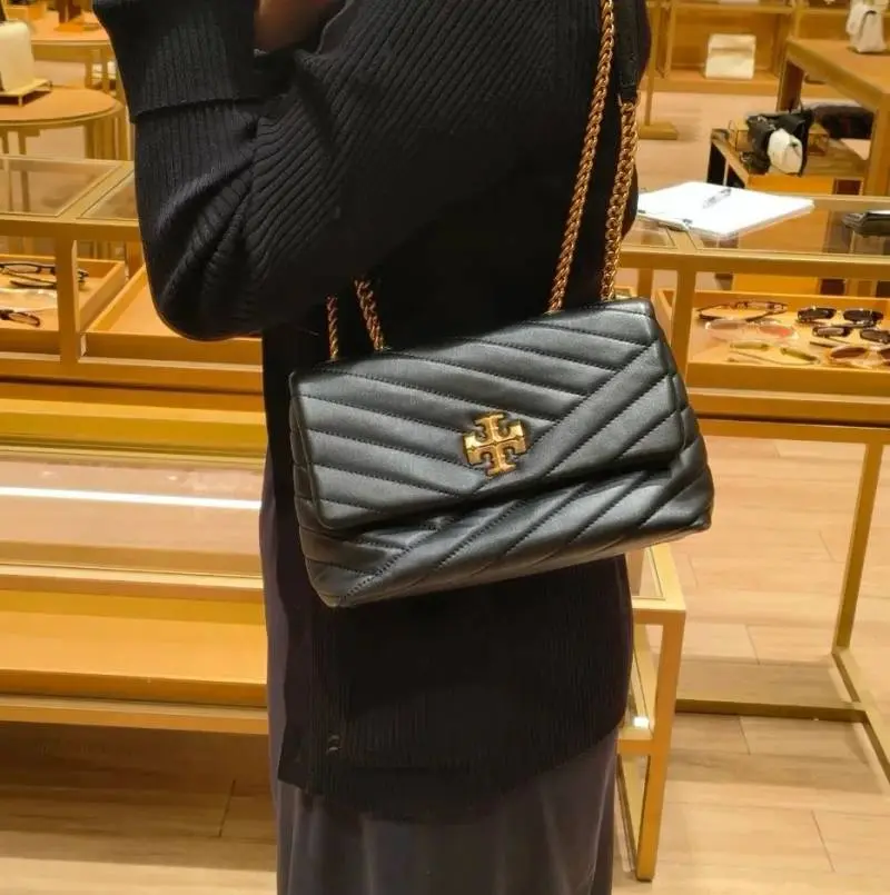 Tori Burch Kira Quilted ShoulderBag With Premium DoubleBox Packing - Image 2