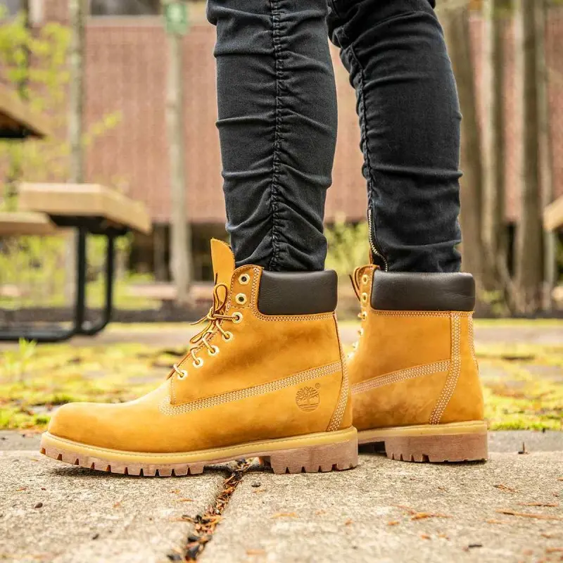 Timberland Suede Boots Wheat - Image 2