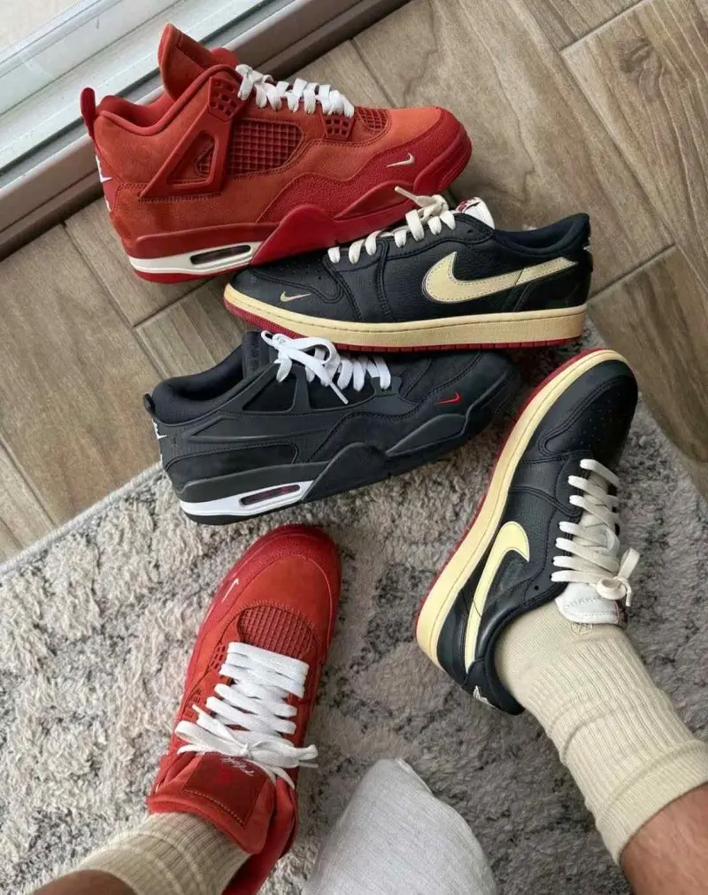 Nigel Sylvester x Bike Air Jordan 1 Low - Image 8