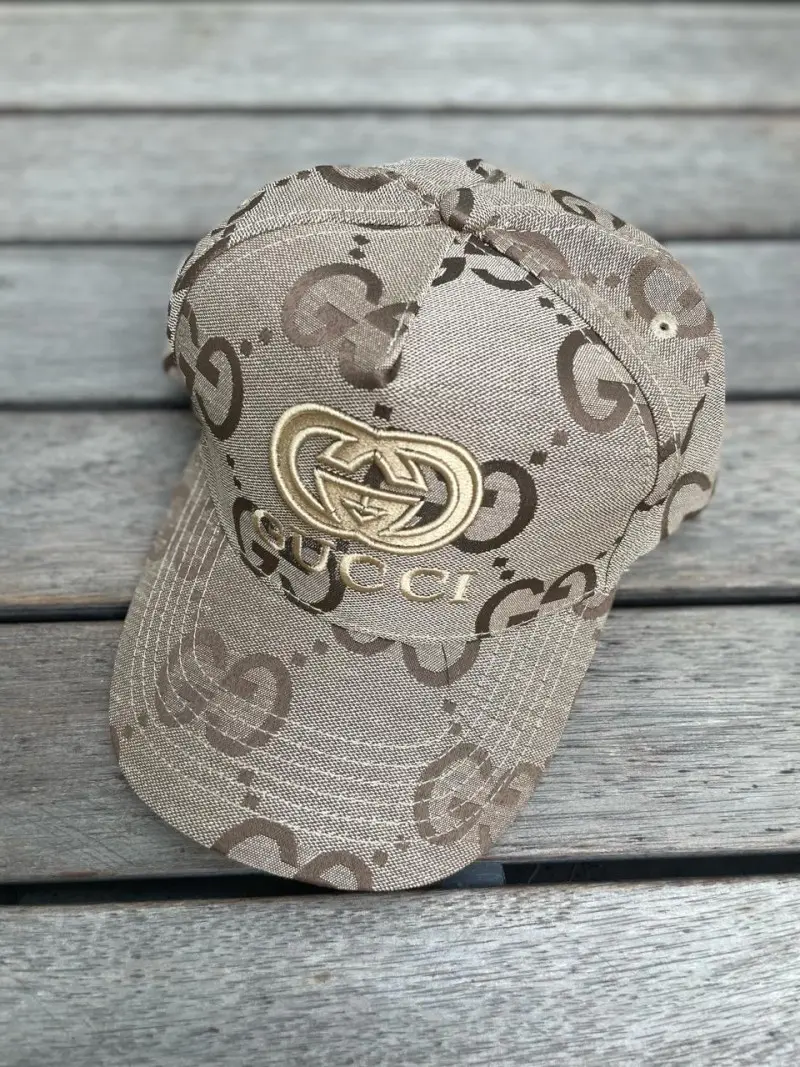 Gucci GG Big Front Logo Fatty Premium Unisex Cap (With Box)705