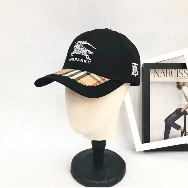 Burberry TB Equestrian Knight Monogram Premium Unisex Cap (With Safety Box)