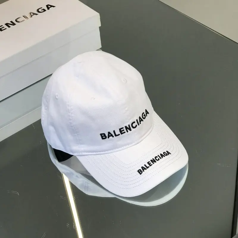 Balenciaga Black And White No Squatshee Premium Unisex Cap With Safety Box 861 - Image 2