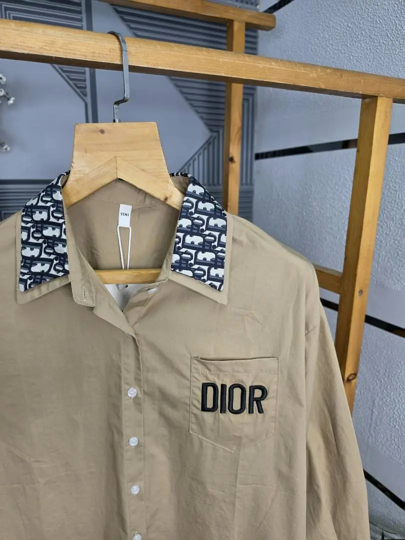 Dio Collor Logo Shirt Biscuit S113-BR - Image 3