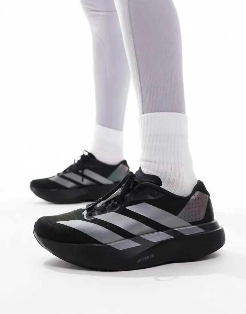 Adidas Adizero EVO SL Black Silver - Image 7