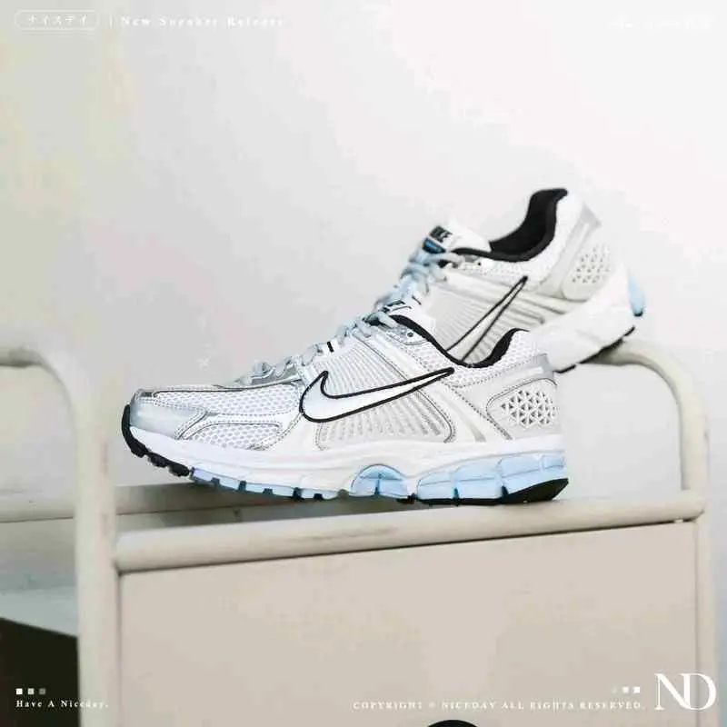 Nike Zoom Vomero 5 White Pure Platinum Blue 2561 - Image 3