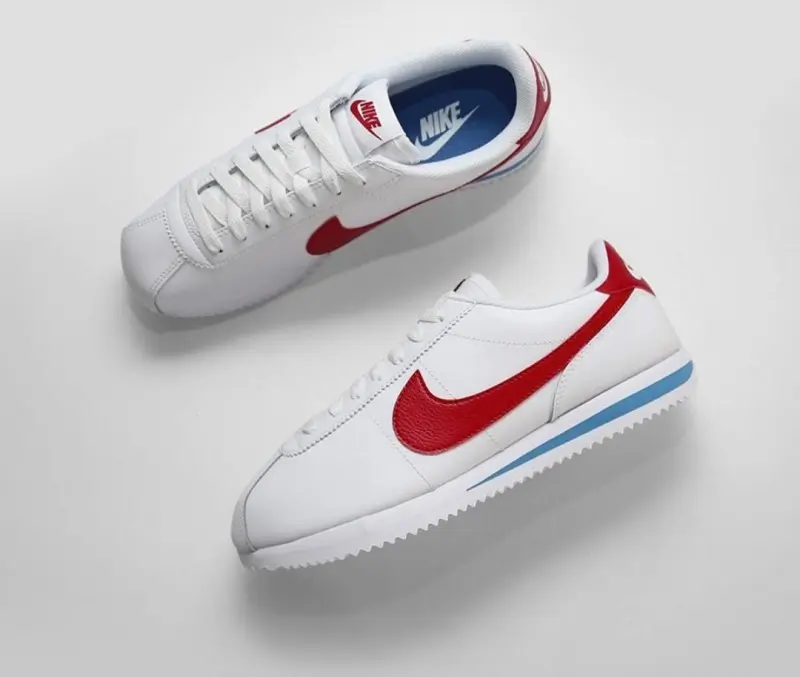 Nike CORTEZ CLASSIC WHITE RED BLUE