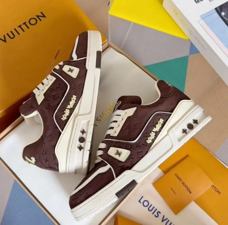 TYLER THE CREATOR X LOIUS VUTTON TRAINER MOCHA - Image 3