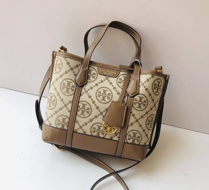 Tori Burch Mini Jacquard Tote With OriginalDustCover - Image 4