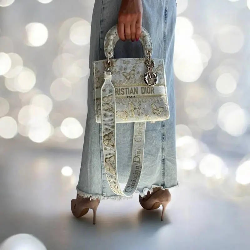 Dior Lady My ABC Butterfly Premium Quality With OG Box & Dust Bag (Butterfly-956) - Image 3