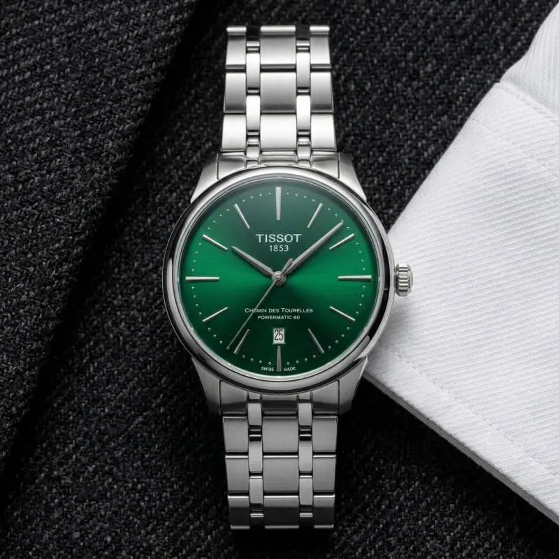 Tissot Chemin Japan Quartz Silver-Green