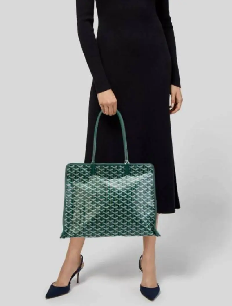 Goyerd1196 Hardy Premium Quality Tote Bag With Extra Pouch & Dust Bag (Green - 1196) - Image 9