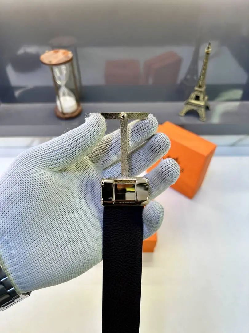Hermes Gold Black Belt Fa 733 - Image 4