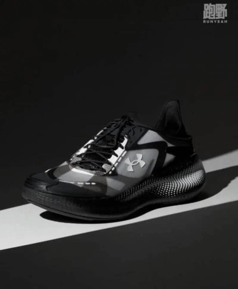 Under Armouur Hovr Echo Slipspeed Black white - Image 4