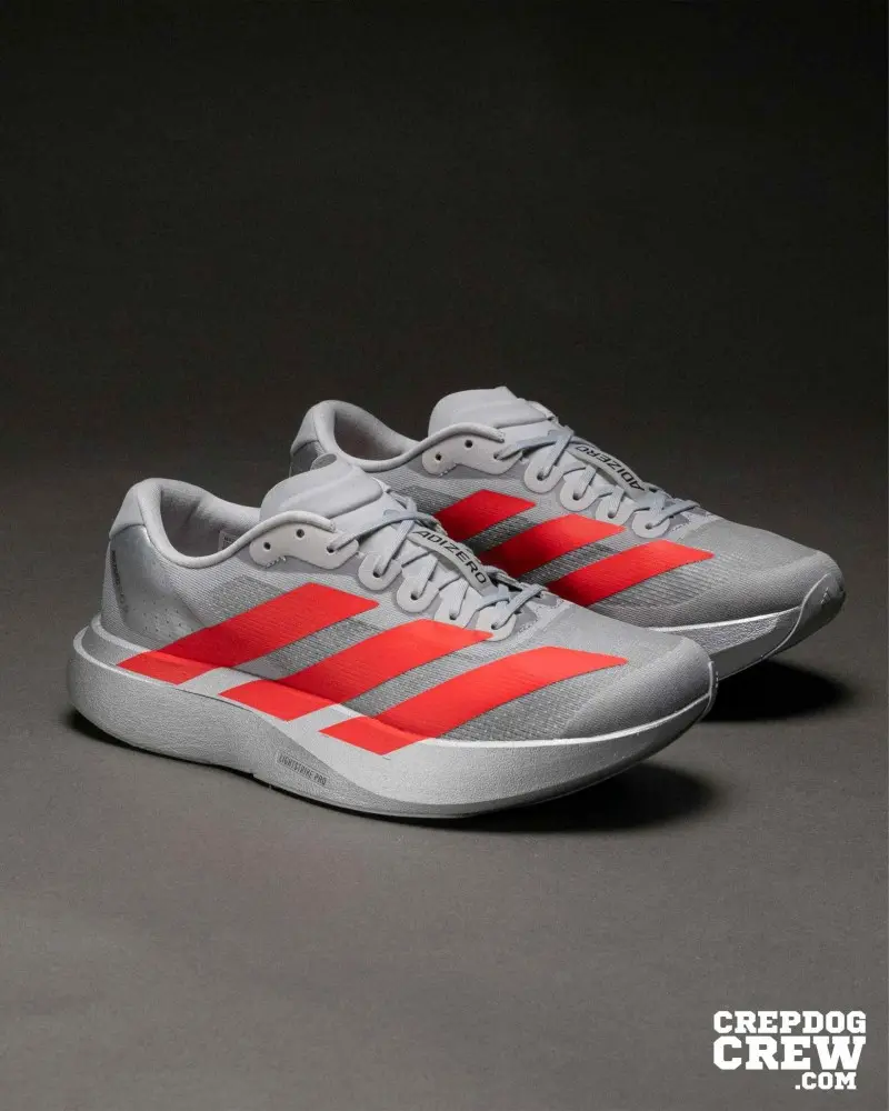 Adidas Adizero Evo Sl red Grey Iron Metallic 216 - Image 11