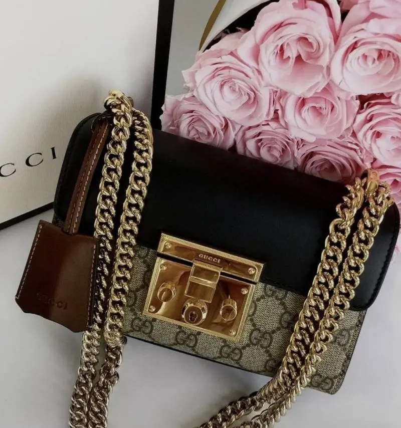 Gucci CB GG Padlock Shoulder Bag With OriginAuldoubleBox Packing DustCover CarryBag - Image 16