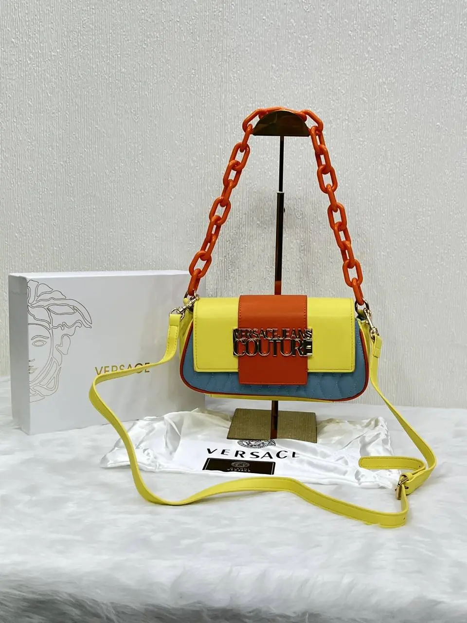 Versace Jeans Couture Sling Shoulder Bag With Original Box - Image 2