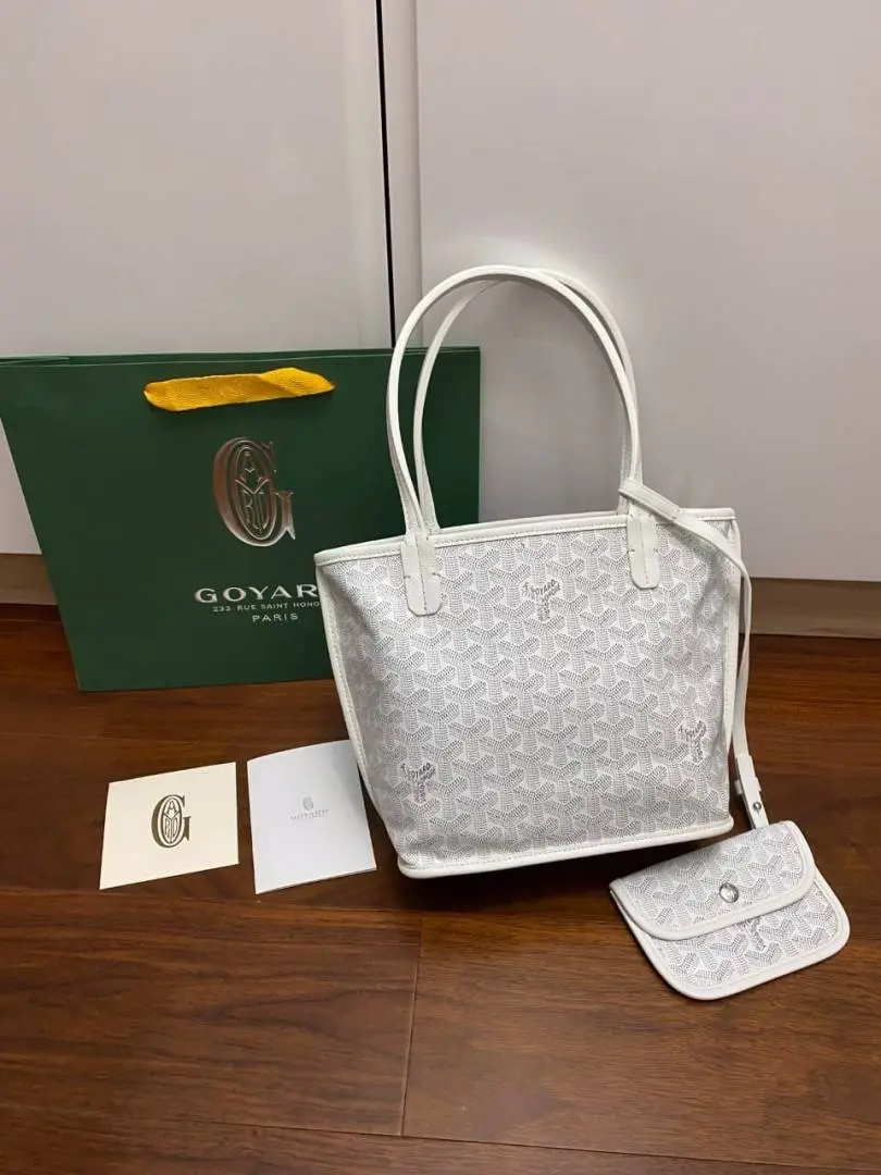 Goyard Anjou Mini Tote With DustCover Wallet PremiumPacking - Image 4