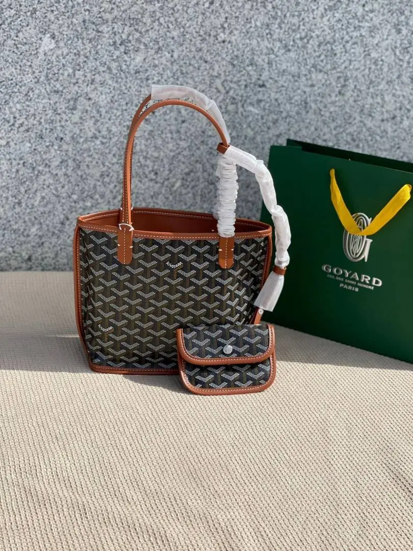 Goyard Anjou Mini Tote With DustCover Wallet PremiumPacking