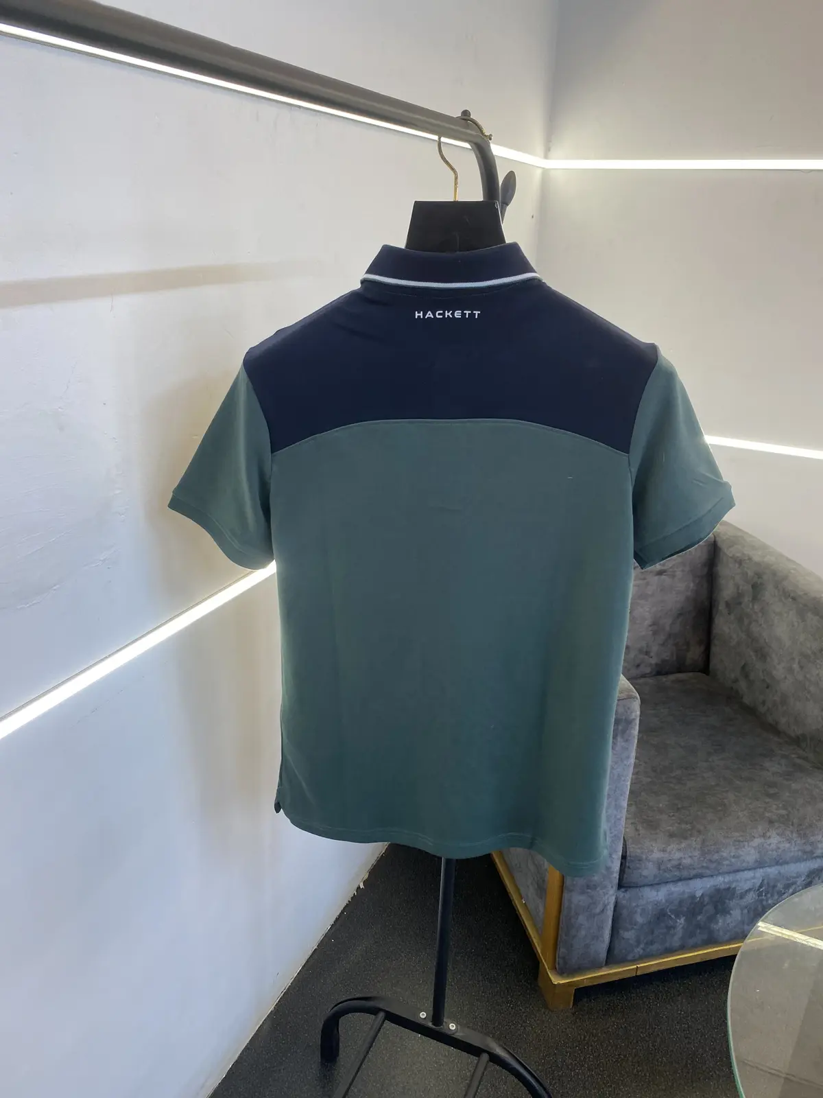 Hackett aston martin imported polo tshirt green - Image 3