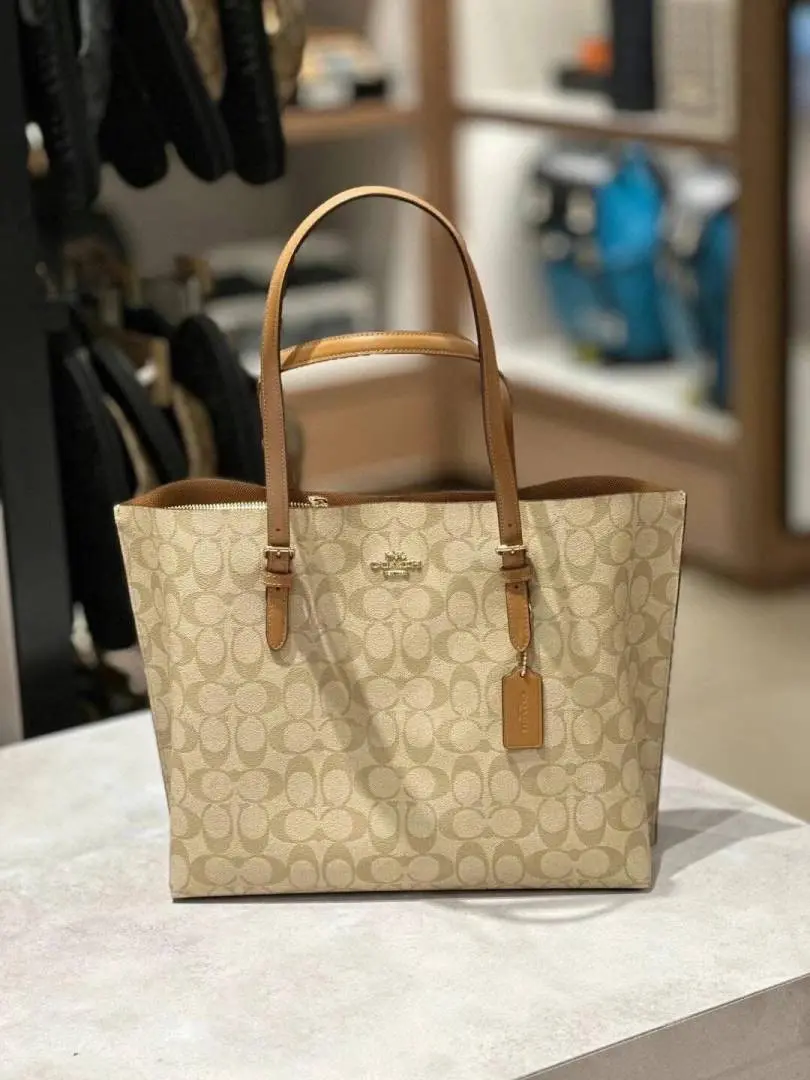 Coach Mollie Large Ap-Tan Tote With OriginalBox Packing - Image 3