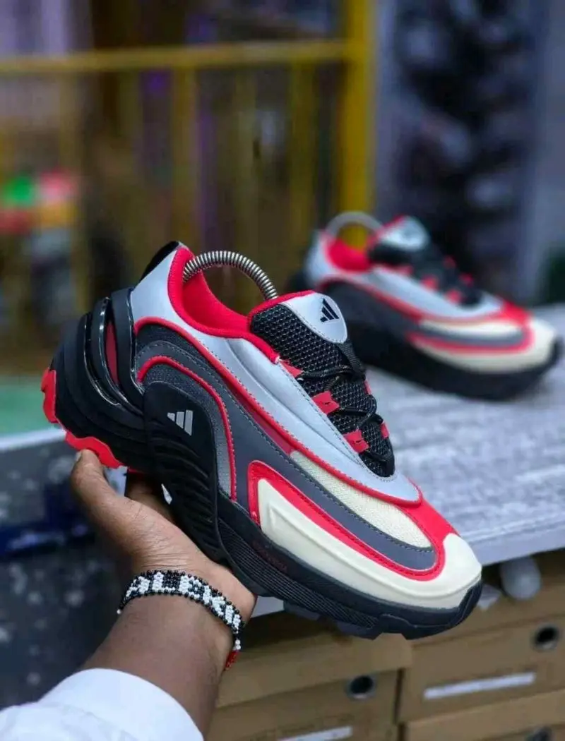 Adiidass Wonder Runner Turbo Red - Image 3