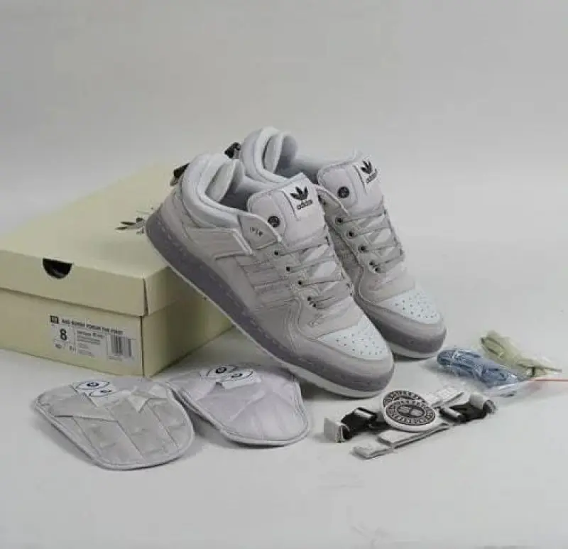 Adidas Bad Bunny Forum GREY 414 - Image 2