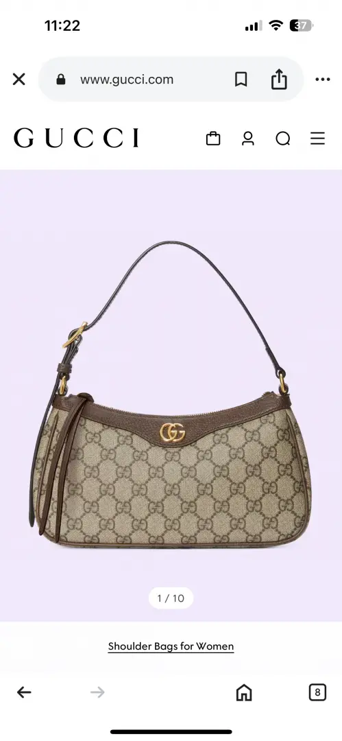 Gucci Ophidia GG Small Shoulder Bag Premium DoubleBox Packaging With Long SlingBelt - Image 2