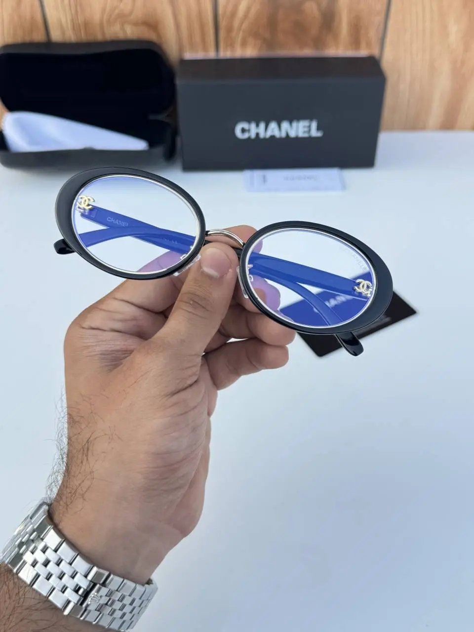 Chanel 7359 gold black plano - Image 4