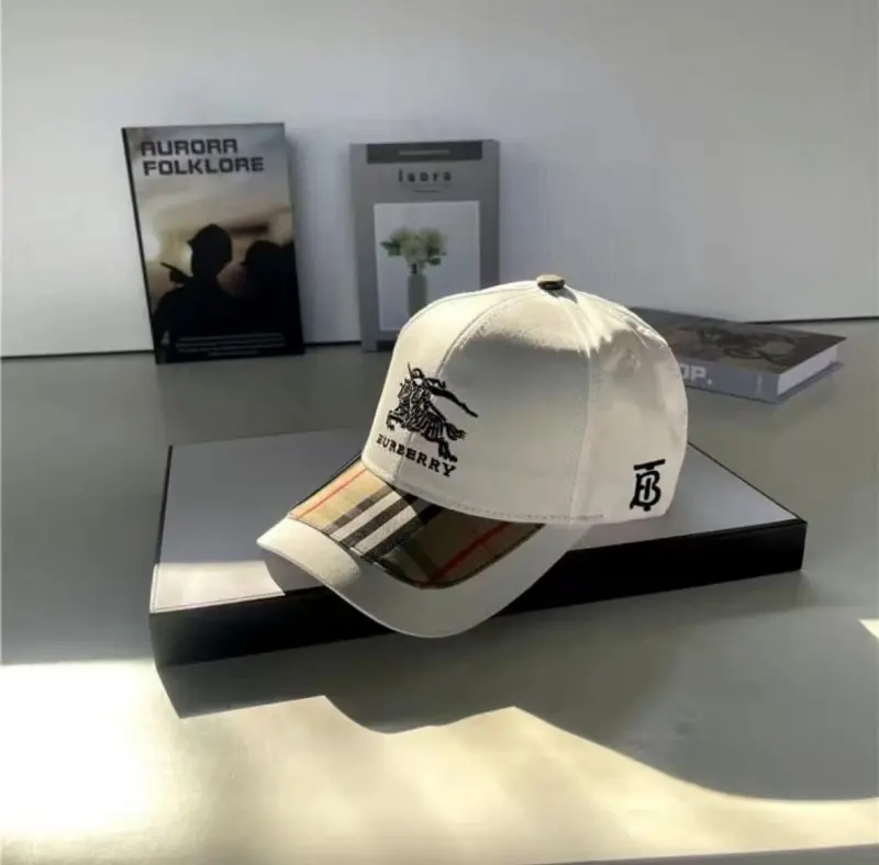 Burberry TB Equestrian Knight Monogram Premium Unisex Cap (With Safety Box) - Image 4